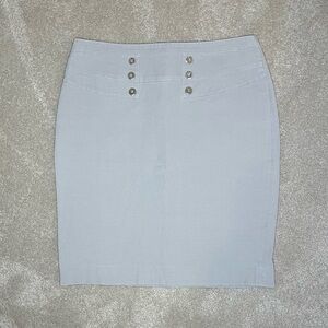 Alfani Taupe Pencil Skirt